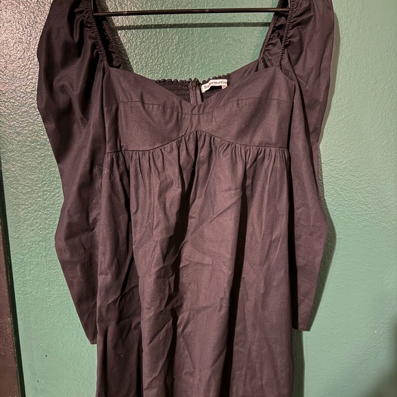 Reformation Black Long Sleeve Dress - Picture 2 of 6